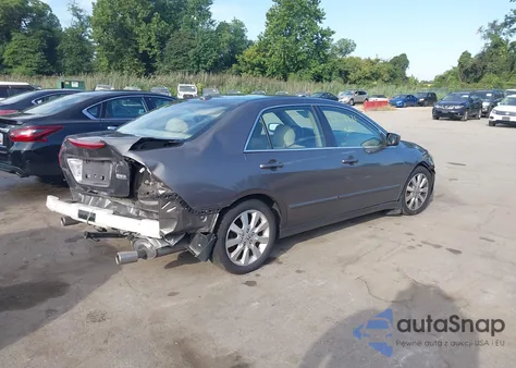 2007 Honda Accord 3.0 Ex из США, поврежденный, VIN 1HGCM665X7A020544